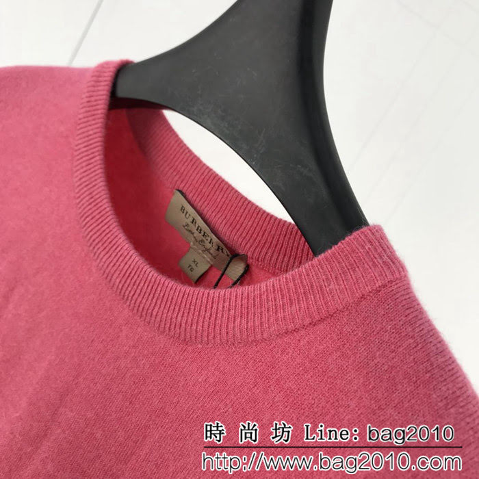 BURBERRY巴寶莉 18SS秋冬新款 手臂Burberry字母logo 簡單百搭款 毛衣 ydi1091